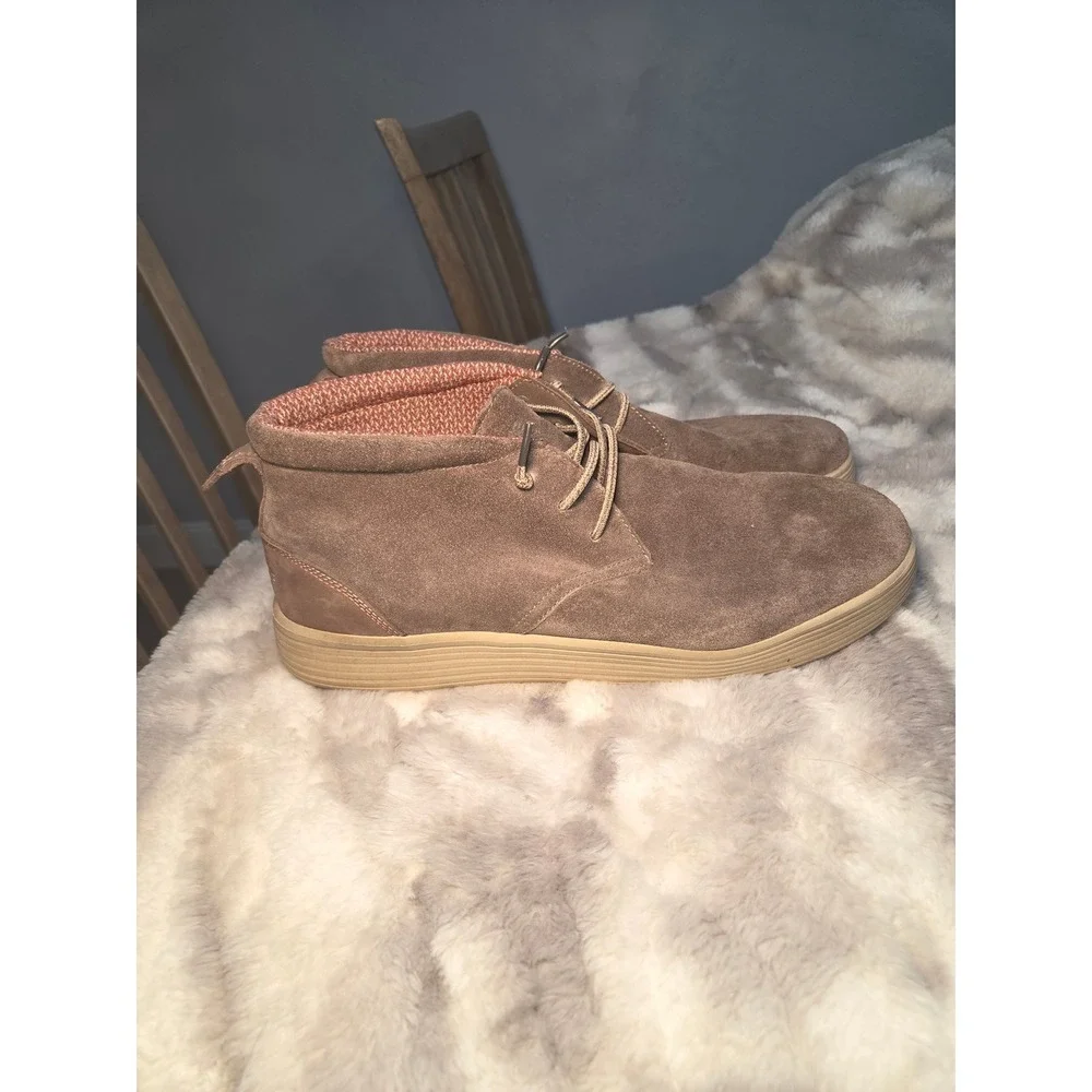 Hey Dude Jo Suede Boots Slip On Size 13‎